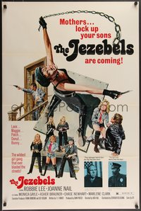 7g0511 SWITCHBLADE SISTERS 1sh 1975 classic wildest girl gang artwork image, The Jezebels!