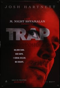 7g0526 TRAP teaser DS 1sh 2024 M. Night Shyamalan, Josh Hartnett, Hayley Mills, ultra rare!