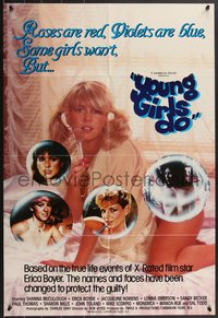 7g0547 YOUNG GIRLS DO 23x34 1sh 1984 Shanna McCullough, sexy Erica Boyer, rare!