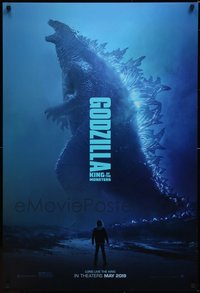 7h0610 LOT OF 5 UNFOLDED DOUBLE-SIDED TEASER GODZILLA: KING OF THE MONSTERS ONE-SHEETS 2019 cool!