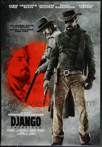 7h0165 LOT OF 15 UNFOLDED DJANGO UNCHAINED ITALIAN ONE-SHEETS 2012 Quentin Tarantino, Foxx, Waltz