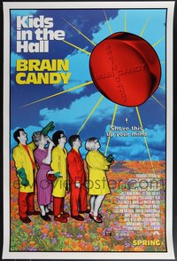 7h0553 LOT OF 6 UNFOLDED SINGLE-SIDED 27X41 KIDS IN THE HALL BRAIN CANDY ADVANCE ONE-SHEETS 1996