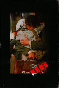 7h0213 LOT OF 26 UNFOLDED SINGLE-SIDED REDS ONE-SHEETS 1981 Best Director winner Warren Beatty!