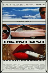 7h0393 LOT OF 13 UNFOLDED SINGLE-SIDED 27X41 HOT SPOT ONE-SHEETS 1990 Dennis Hopper, Don Johnson