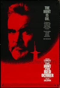 7h0607 LOT OF 5 UNFOLDED SINGLE-SIDED 27X40 HUNT FOR RED OCTOBER ONE-SHEETS 1990 Sean Connery