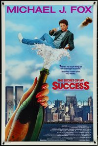 7h0596 LOT OF 5 UNFOLDED SINGLE-SIDED 27X41 SECRET OF MY SUCCESS ONE-SHEETS 1987 Michael J. Fox