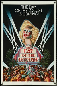 7h0474 LOT OF 9 UNFOLDED SINGLE-SIDED DAY OF THE LOCUST TEASER ONE-SHEETS 1975 great Byrd art!