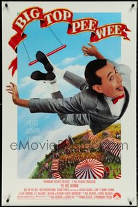 7h0557 LOT OF 6 UNFOLDED SINGLE-SIDED 27X41 BIG TOP PEE-WEE ONE-SHEETS 1988 Paul Reubens classic!