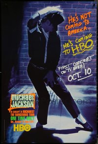 7h0115 LOT OF 16 UNFOLDED SINGLE-SIDED 27X40 MICHAEL JACKSON DANGEROUS TOUR VIDEO POSTERS 1992 HBO