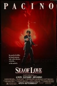 7h0019 LOT OF 22 UNFOLDED SEA OF LOVE HALF SUBWAY POSTERS 1989 Al Pacino falls for serial killer!