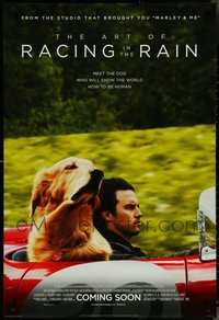 7h0675 LOT OF 4 UNFOLDED DOUBLE-SIDED 27X40 ART OF RACING IN THE RAIN INTERNATIONAL STYLE A ONE-SHEETS 2019