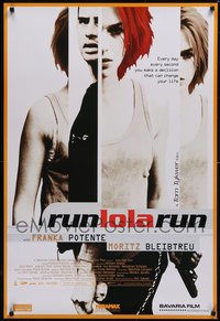 7h0332 LOT OF 18 UNFOLDED SINGLE-SIDED 27X40 RUN LOLA RUN INTERNATIONAL ONE-SHEETS 1998 Potente