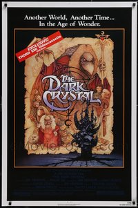 7h0120 LOT OF 5 UNFOLDED SINGLE-SIDED 27X41 DARK CRYSTAL VIDEO POSTERS 1982 Richard Amsel art!