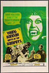 7h0585 LOT OF 6 FORMERLY TRI-FOLDED SINGLE-SIDED 27X41 CRYPT OF THE LIVING DEAD ALTERNATE TITLE ONE-SHE 1973