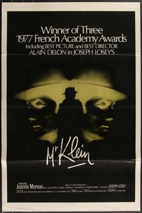 7h0284 LOT OF 22 TRI-FOLDED SINGLE-SIDED MR. KLEIN ONE-SHEETS 1976 Joseph Losey, Alain Delon