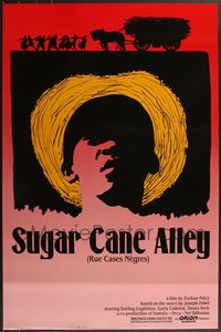 7h0220 LOT OF 25 UNFOLDED SINGLE-SIDED SUGAR CANE ALLEY ONE-SHEETS 1984 Rue Cases Negres!