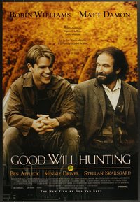 7h0699 LOT OF 3 UNFOLDED SINGLE-SIDED GOOD WILL HUNTING ONE-SHEETS 1997 Robin Williams, Matt Damon