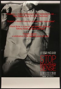 7h0730 LOT OF 8 UNFOLDED STOP MAKING SENSE 16x24 SPECIAL POSTERS 1984 Jonathan Demme, Talking Heads