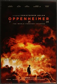 7h0707 LOT OF 3 UNFOLDED DOUBLE-SIDED 27X40 OPPENHEIMER FAR STYLE TEASER ONE-SHEETS 2023 Best Picture