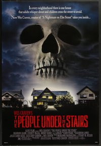 7h0464 LOT OF 9 UNFOLDED SINGLE-SIDED PEOPLE UNDER THE STAIRS ONE-SHEETS 1991 Wes Craven horror!