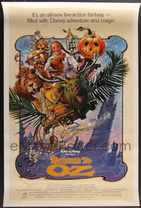 7h0548 LOT OF 6 UNFOLDED SINGLE-SIDED RETURN TO OZ ONE-SHEETS 1985 Drew Struzan Wizard of Oz art!