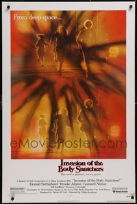 7h0601 LOT OF 5 UNFOLDED SINGLE-SIDED 27X41 INVASION OF THE BODY SNATCHERS ONE-SHEETS 1978 remake!