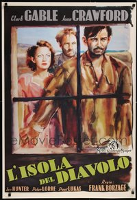 7h0135 LOT OF 5 UNFOLDED STRANGE CARGO ITALIAN COMMERCIAL POSTERS 1990s Clark Gable, Joan Crawford