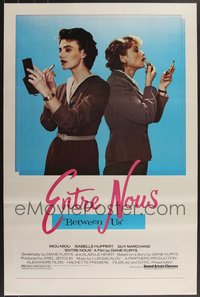 7h0226 LOT OF 25 UNFOLDED SINGLE-SIDED 27X41 ENTRE NOUS ONE-SHEETS 1983 Miou-Miou, Isabelle Huppert