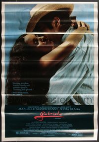 7h0361 LOT OF 15 UNFOLDED SINGLE-SIDED GABRIELA ONE-SHEETS 1984 Sonia Braga, Marcello Mastroianni!