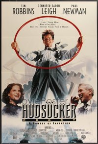 7h0436 LOT OF 11 FORMERLY FOLDED SINGLE-SIDED HUDSUCKER PROXY ONE-SHEETS 1994 Tim Robbins, Coen Bros