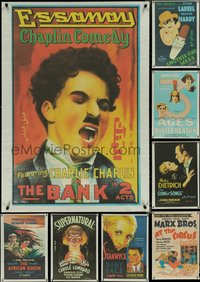 7h0077 LOT OF 11 UNFOLDED EGYPTIAN R2010S POSTERS R2010s all with classic movie poster images!