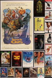 7h0286 LOT OF 22 MOSTLY UNFOLDED SINGLE-SIDED ONE-SHEETS 1980s-2000s a variety of movie images!