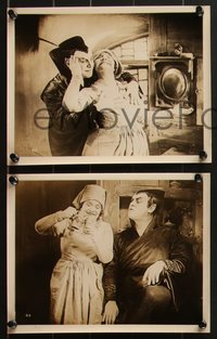 7j1159 FAUST 5 8x10 stills 1926 F.W. Murnau classic, three showing Emil Jannings as the Devil!