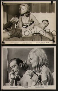 7j1138 GOLDFINGER 14 from 7x8.5 to 8x10 stills 1964 great images of Sean Connery as James Bond 007!