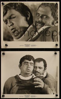 7j1169 INCREDIBLE 2 HEADED TRANSPLANT 3 8x10 stills 1971 best close ups of monster Bloom & Cole!