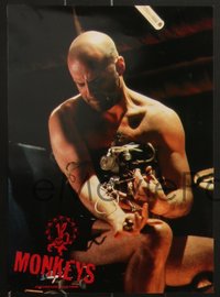 7j1075 12 MONKEYS 12 German LCs 1996 Bruce Willis, Brad Pitt, Stowe, Terry Gilliam directed sci-fi!