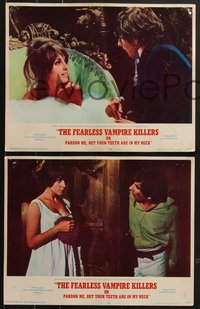 7j0917 FEARLESS VAMPIRE KILLERS 6 LCs 1967 Roman Polanski, sexy Sharon Tate, wacky vampire comedy!