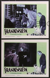 7j1008 FRANKENSTEIN signed #2/3 set of 8 faux LCs 2021 scenes you would like to see!