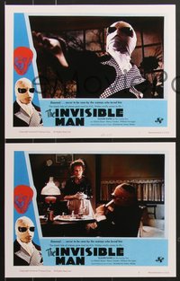 7j1022 INVISIBLE MAN signed #2/3 set of 10 faux LCs 2021 scenes you would like to see!