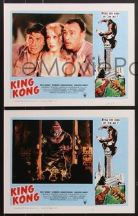 7j0983 KING KONG signed #2/3 set of 12 faux LCs 2021 scenes you would have liked to see!