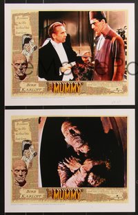 7j1000 MUMMY signed #2/3 set of 9 faux LCs 2021 scenes you would have liked to see!