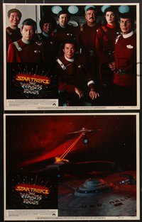 7j0891 STAR TREK II 8 LCs 1982 The Wrath of Khan, Leonard Nimoy, William Shatner, Kirstie Alley!