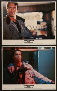 7j0897 TERMINATOR 8 LCs 1984 James Cameron, Arnold Schwarzenegger, Michael Biehn, Linda Hamilton!