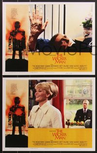 7j0997 WICKER MAN signed #2/3 set of 10 faux LCs 2021 scenes you would like to see!