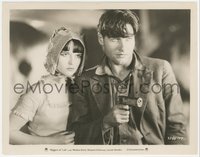 7p1315 BEGGARS OF LIFE 8x10.25 still 1928 best c/u of Louise Brooks with Richard Arlen pointing gun!