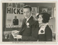 7p1331 DARK HORSE 8x10.25 still 1932 c/u of Warren William with cash & wallet by Vivienne Osborne!