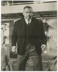 7p1365 GOLDFINGER 7.5x9.5 still 1964 best close up of James Bond villain Harold Sakata as Oddjob!