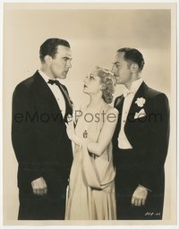 7p1396 LADIES' MAN 8x10.25 still 1931 Carole Lombard between William Powell & John Holland by Dyar!