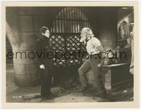 7p1423 MYSTERY OF EDWIN DROOD 8x10 still 1935 Claude Rains with bearded Douglass Montgomery!