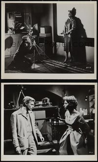 7p1558 PEEPING TOM 2 8x10 stills 1962 Michael Powell English voyeur serial killer classic!